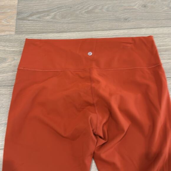 LULULEMON Aztec Brick Wunder Train High‎ Rise Active Workout Leggings Size 18 - Picture 6 of 12